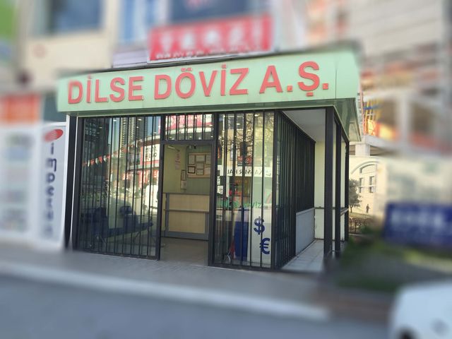 Çayyolu, Ankara'daki Dilse Döviz şubesinin cephesi – Doğan Taşdelen Caddesi